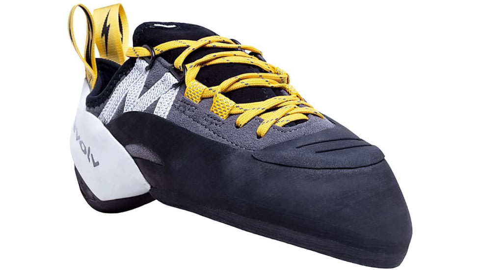 Evolv Shaman Lace Climbing Shoes - Mens, Gold/Grey/White, 11.5, EVL0519-6595-11.5