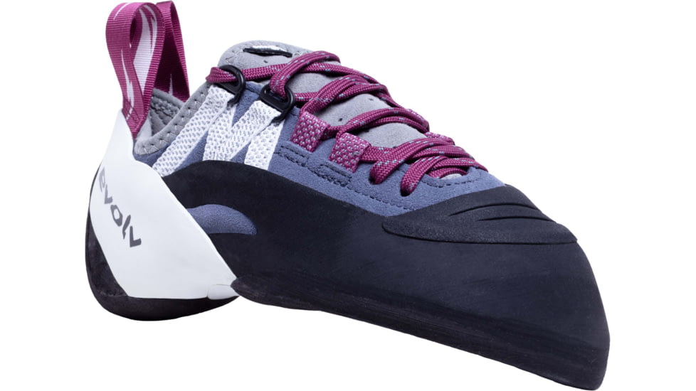 Evolv Shaman Lace LV Climbing Shoes - Womens, Beet Red/Slate, 6.5, EVL0520-7438-6.5