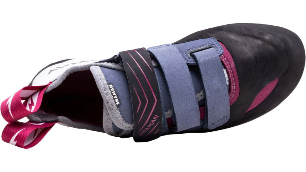 Evolv Shaman LV Climbing Shoe - Womens, Beet Red/Slate, 11, EVL0518-7438-11