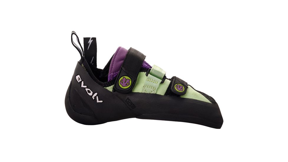 Evolv Shaman LV Climbing Shoe - Women's-Mint/Lavender-10