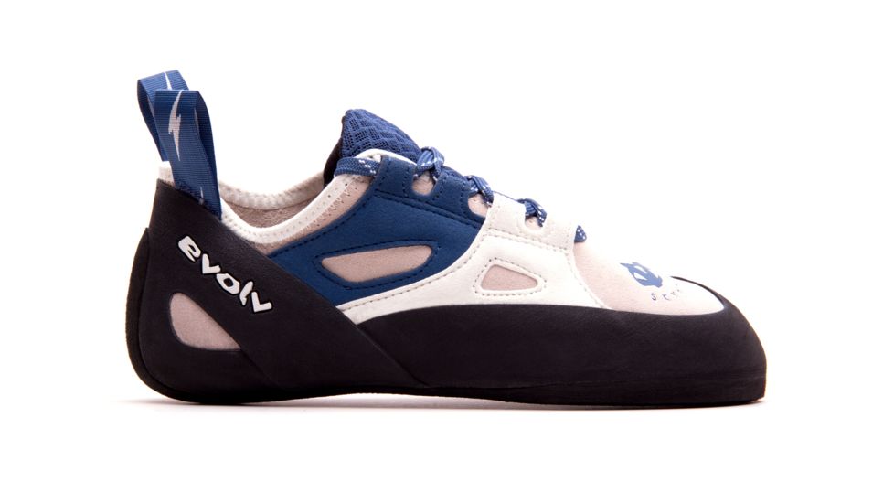 Evolv Skyhawk Climbing Shoe - Womens, White/Blue, 7.5, EVL0335-7.5