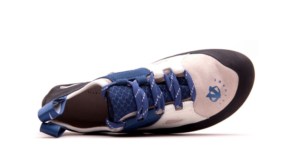 Evolv Skyhawk Climbing Shoe - Womens, White/Blue, 7.5, EVL0335-7.5