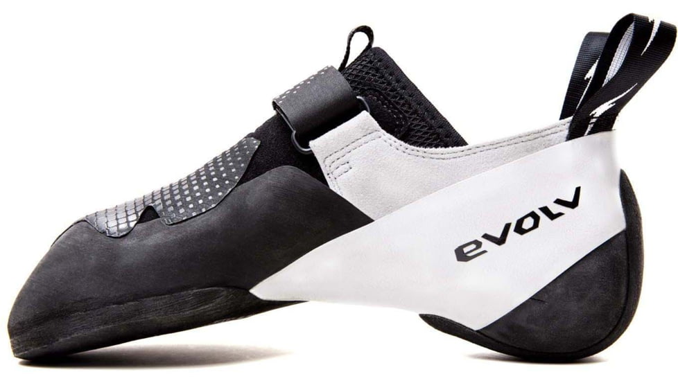 Evolv Zenist Climbing Shoes - Mens, Black/White, 7, EVL0426-975-7