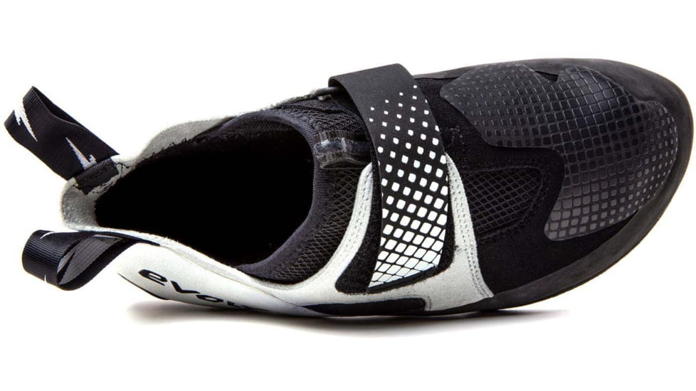 Evolv Zenist Climbing Shoes - Mens, Black/White, 7, EVL0426-975-7