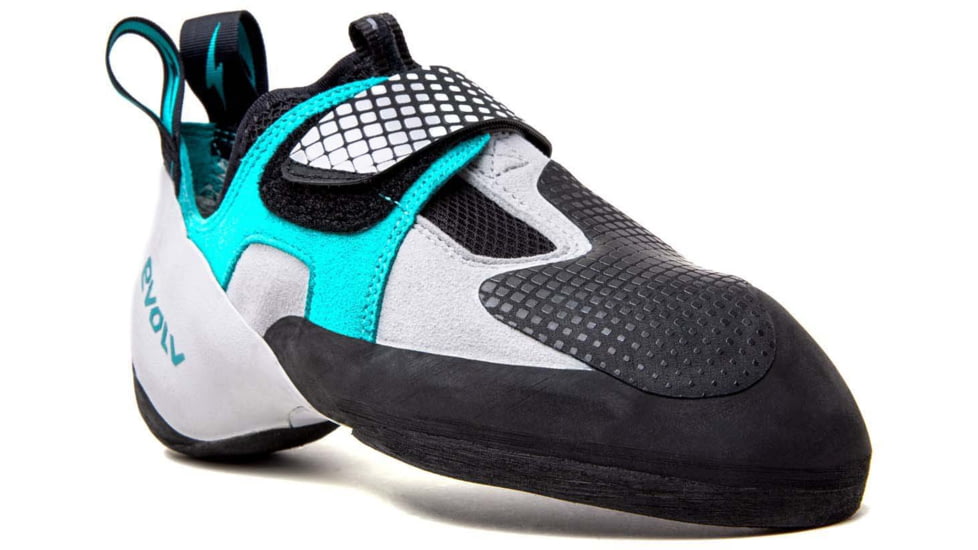Evolv Zenist LV Climbing Shoes - Womens, White/Teal/Black, 13, EVL0427-6550-13