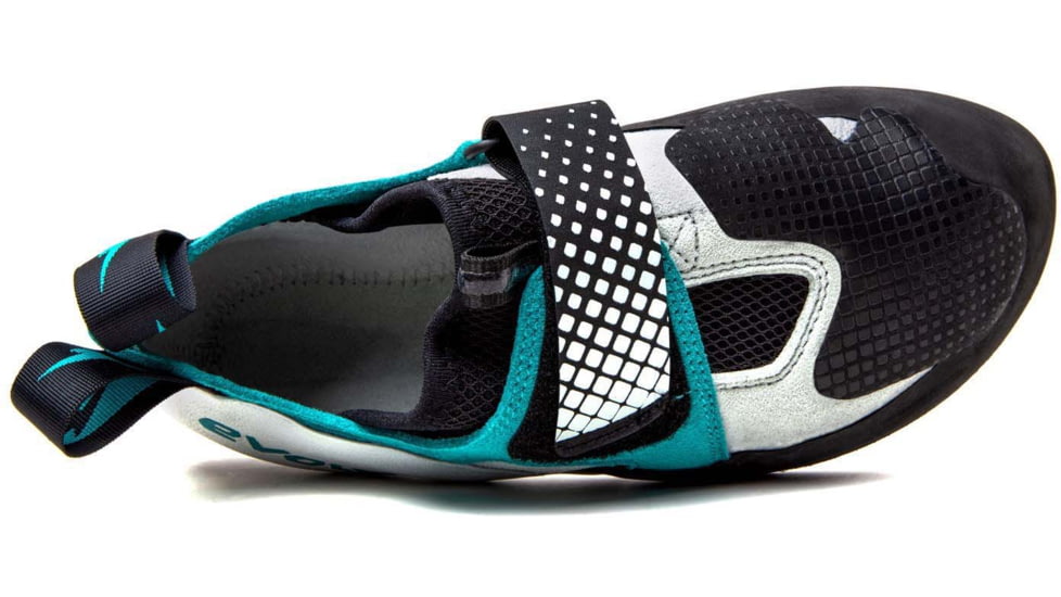 Evolv Zenist LV Climbing Shoes - Womens, White/Teal/Black, 13, EVL0427-6550-13