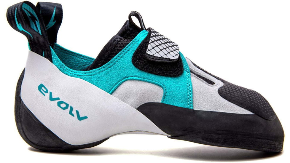 Evolv Zenist LV Climbing Shoes - Womens, White/Teal/Black, 13, EVL0427-6550-13