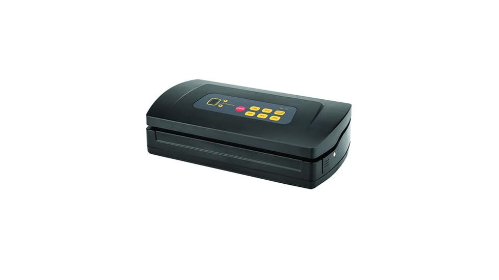 Excalibur 12in Vacuum Sealer with Built-in Roll Holder, Black, EHVR12