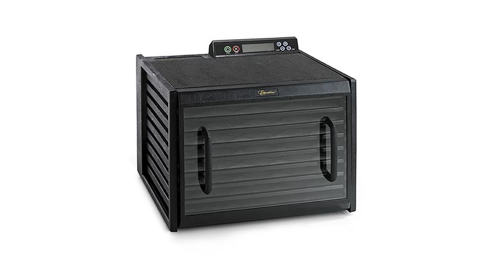 Excalibur Model 3948CDB 9-Tray Dehydrator, 15 Sq/Ft. Drying Space, Black, 3948CDB