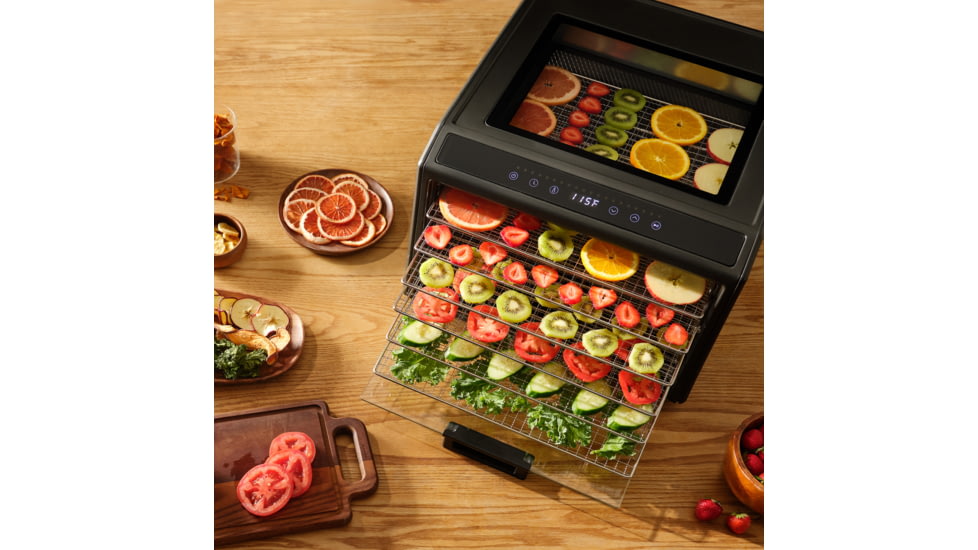 Excalibur Performance Digital Dehydrator, Grey, 6 Tray, DH06SSSS13