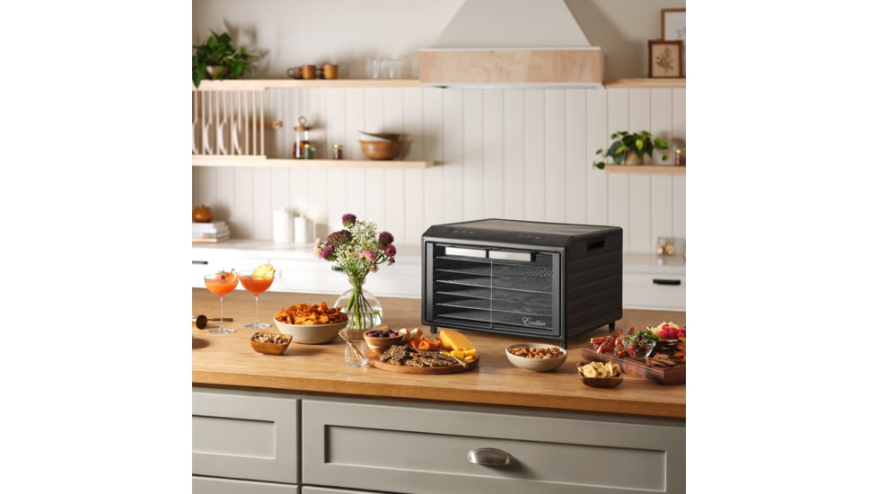 Excalibur Select Digital Dehydrator, Grey, 6 Tray, DH06SCSS13