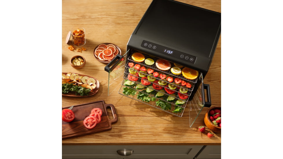 Excalibur Select Digital Dehydrator, Grey, 6 Tray, DH06SCSS13