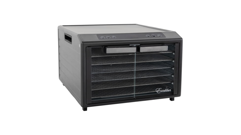 Excalibur Select Digital Dehydrator, Grey, 6 Tray, DH06SCSS13
