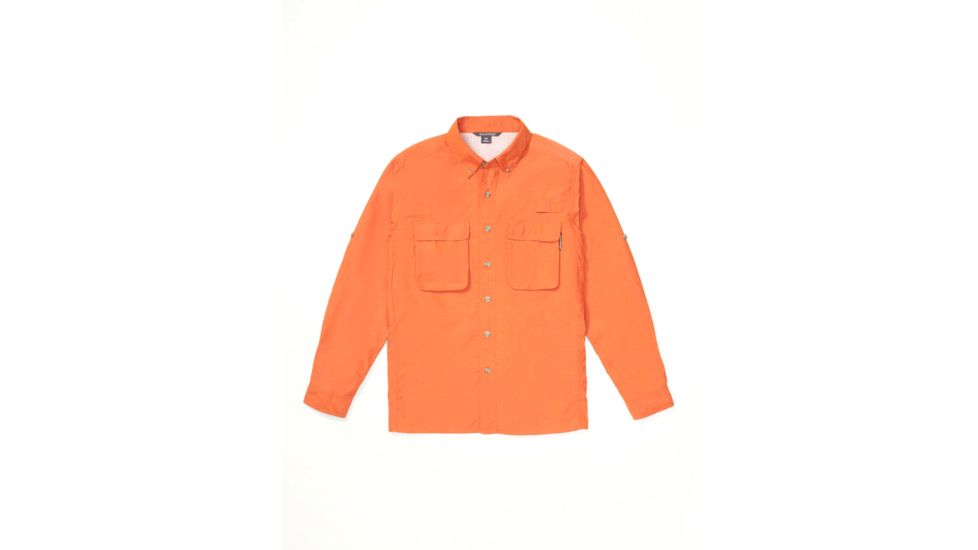 ExOfficio Air Strip Long Sleeve Shirt - Mens, Gold Flame, Medium, 1001-2035-2304-M