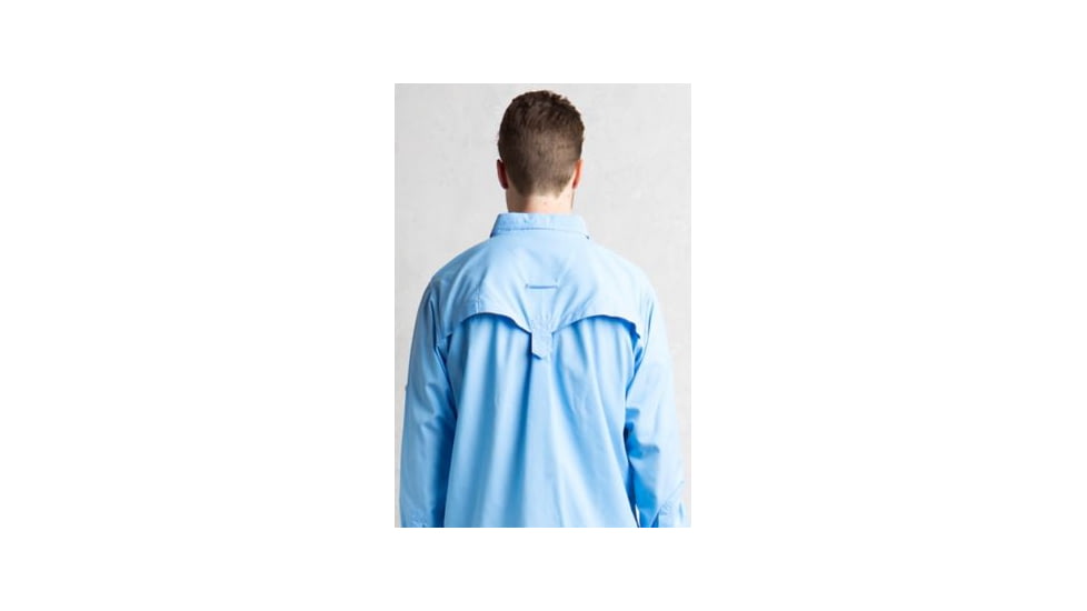ExOfficio Air Strip Long Sleeve Shirt - Men's, Lt Lapis, 2XL, 10012035-5224-2XL