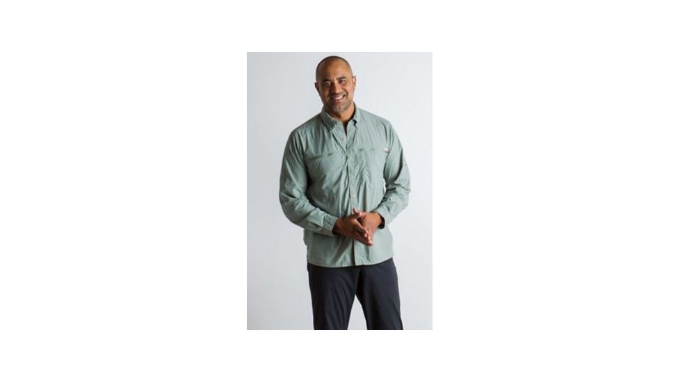 ExOfficio Atoll Long Sleeve Shirt Men's, Dusty Sage, L 10013149-6800_L