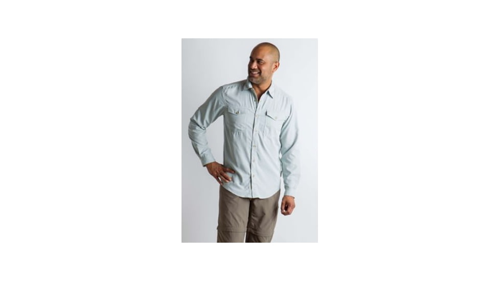 ExOfficio BA Briso Long Sleeve Shirt Men's, Dusty Sage, 2XL 11012853-6800_2XL