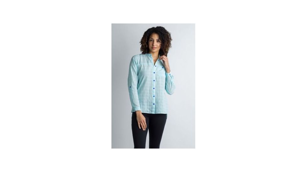 ExOfficio BA Collette Long Sleeve Shirt Women's, Icelandic, S 21013075-5170_S