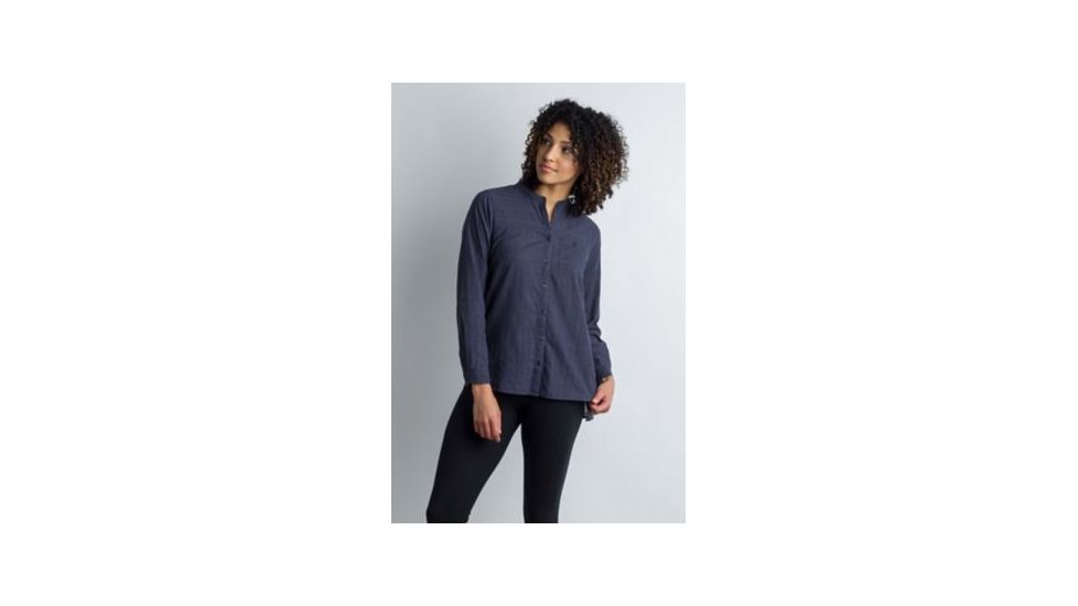 ExOfficio BA Collette Long Sleeve Shirt Women's, Carbon, M 21013075-9703_M