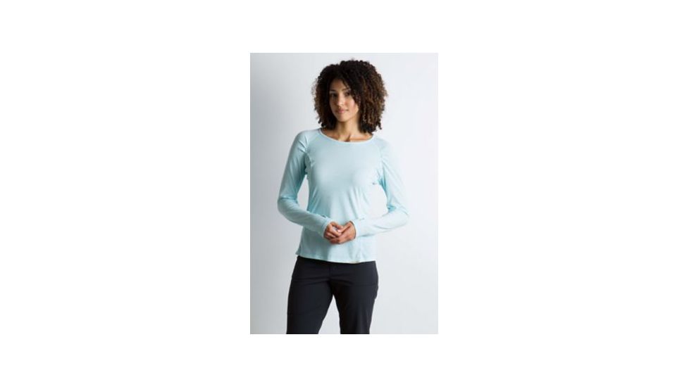 ExOfficio BA Lumen Long Sleeve Shirt Women's, Icelandic, S 21112633-5170_S