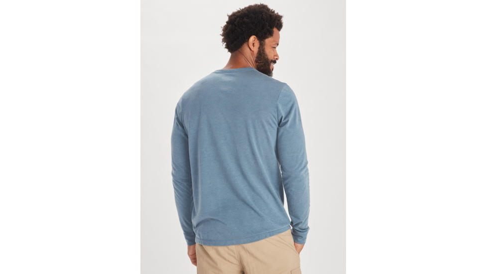 ExOfficio BA Solaro Long Sleeve - Mens, Steel Blue, S, E12505-18904-Steel Blue-S