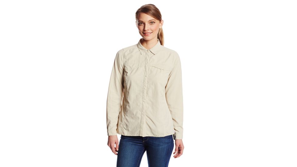 ExOfficio BugsAway Breezr Long Sleeve Shirt - Womens-Bone-X-Small xof0072-Bone-X-Small