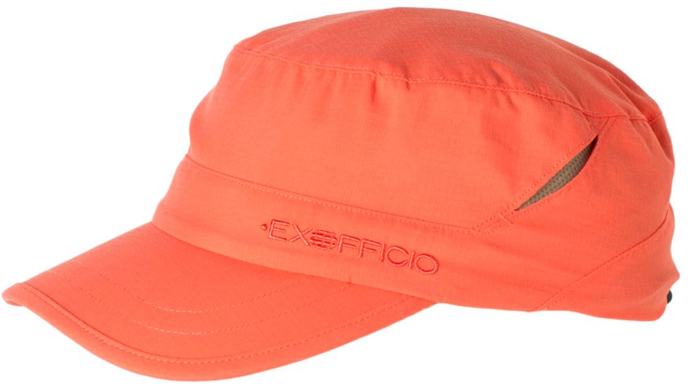 ExOfficio Bugsaway Cadet Cap - Men's -Hot Coral-S/M