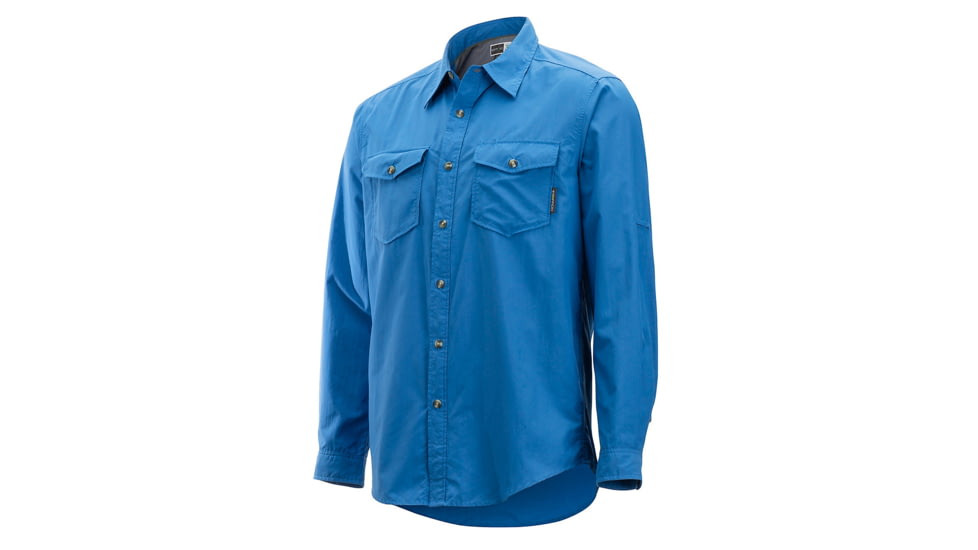 ExOfficio BugsAway Chios Long Sleeve - Men's, Regatta, Small, 1101-3150-Regatta-S