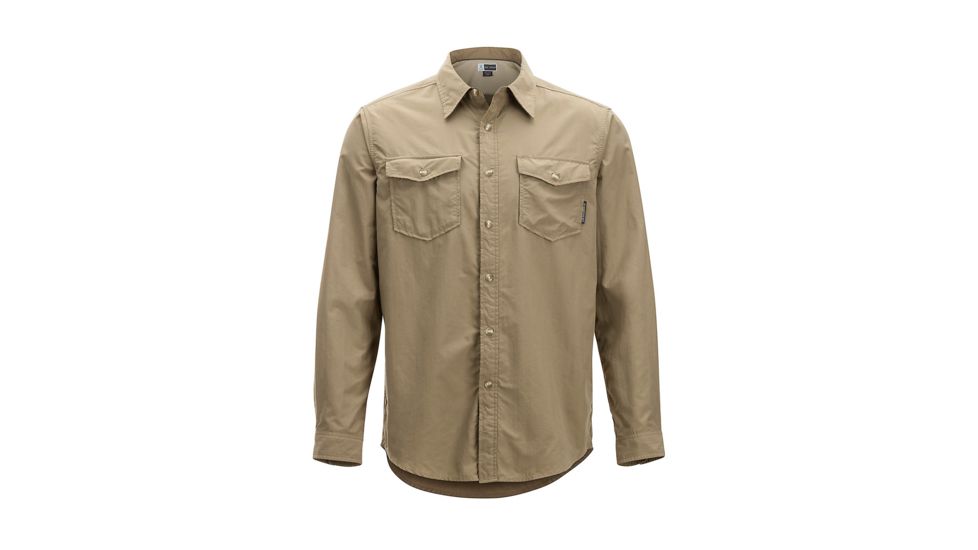 ExOfficio BugsAway Chios Long Sleeve - Men's, Walnut, Extra Large, 1101-3150-Walnut-XL