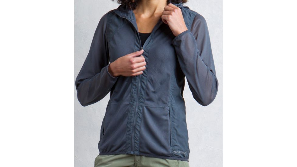 ExOfficio BugsAway Damselfly Jacket - Women's-Carbon-X-Large