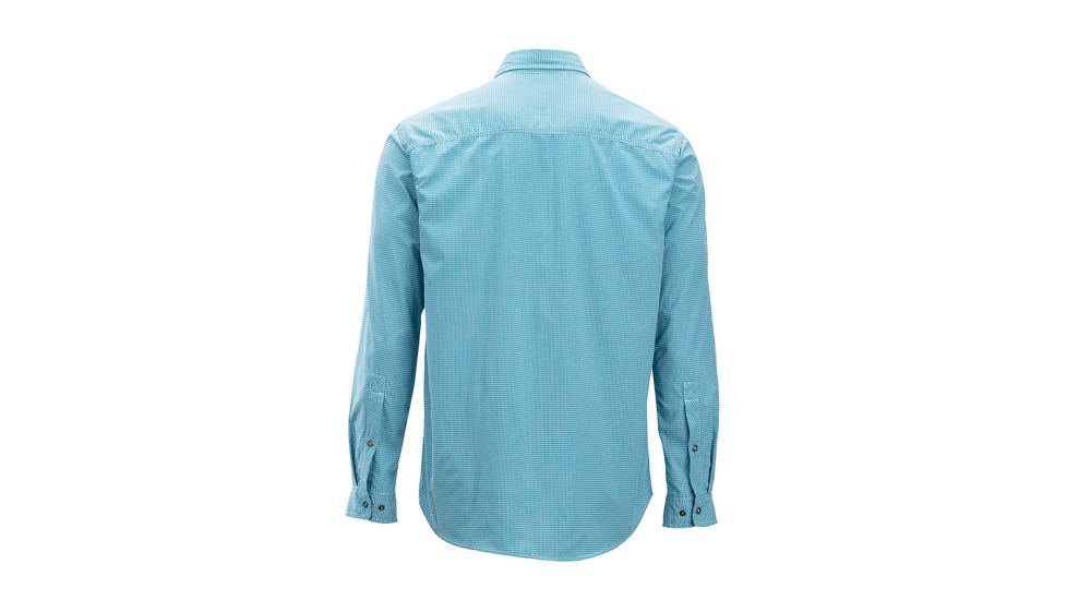 ExOfficio BugsAway Halo Check Long Sleeve - Men's, Dk Navy Check, Medium, 1101-2856-Dk Navy Check-M