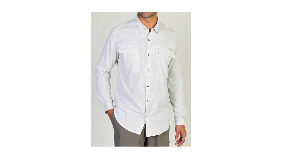 ExOfficio Bugsaway Halo Check Long Sleeve - Mens-Path-Small