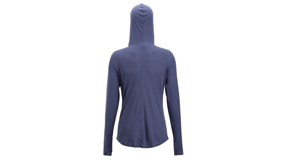 ExOfficio BugsAway Lumen Full Zip Hoody - Women's, Blue Heron, S, 21113285-5016-S