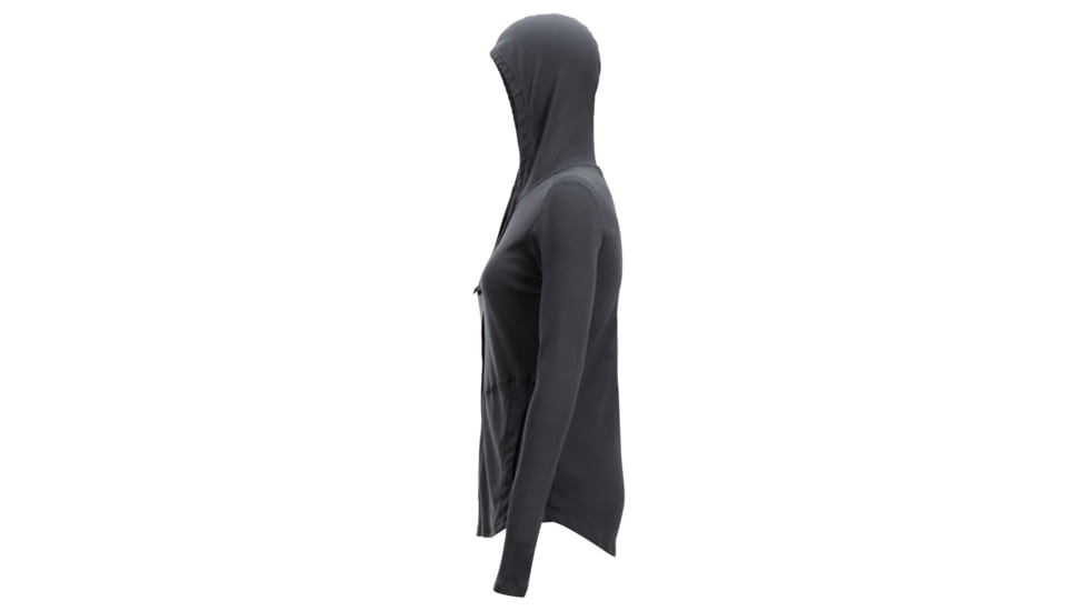 ExOfficio BugsAway Lumen Full Zip Hoody - Women's, Carbon, XL, 21113285-9703-XL