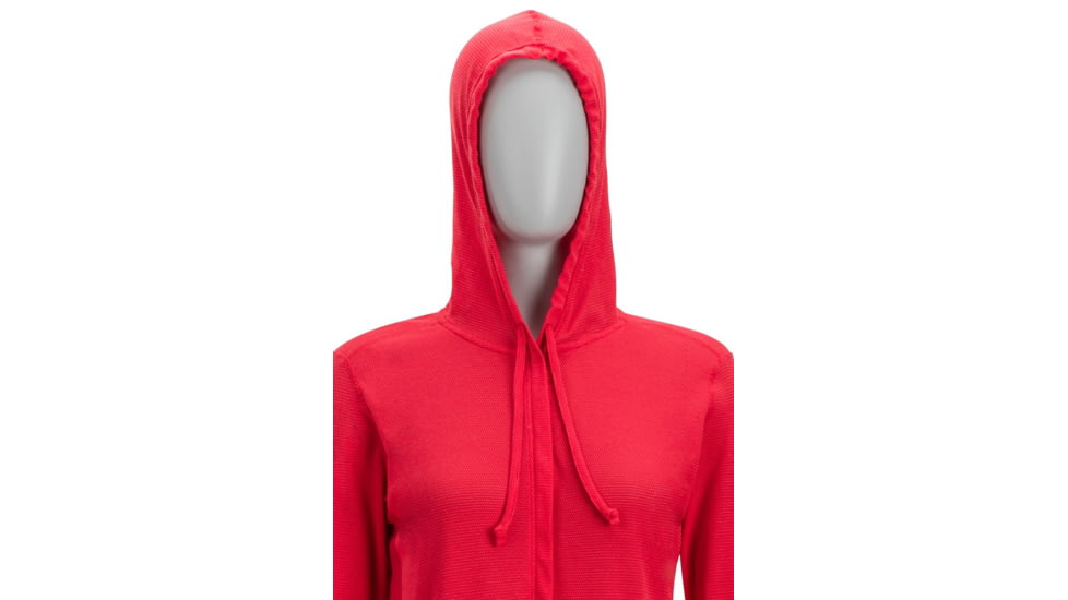 ExOfficio BugsAway Lumen Full Zip Hoody - Women's, Lollipop, XL, 21113285-3030-XL