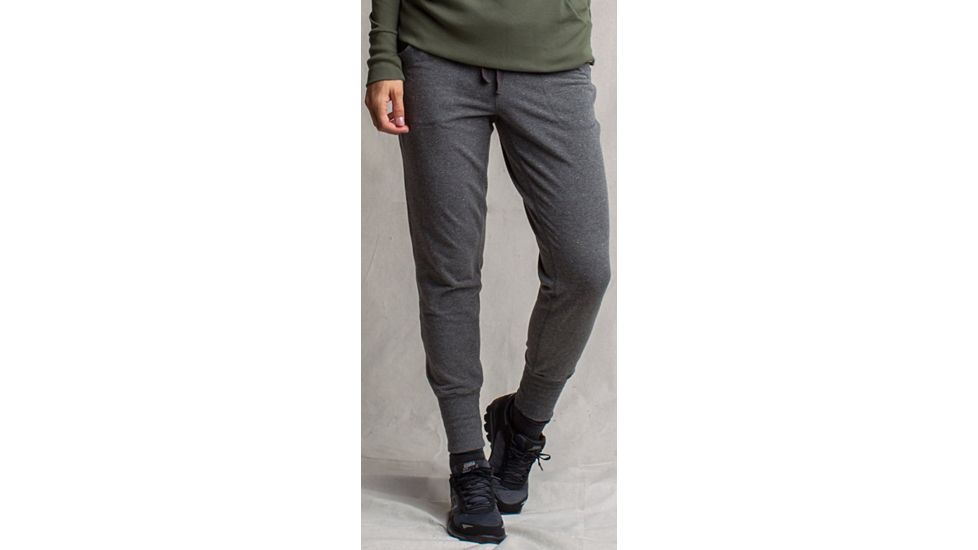 ExOfficio BugsAway Quietude Jogger Pant - Women's-Charcoal Heather-Large
