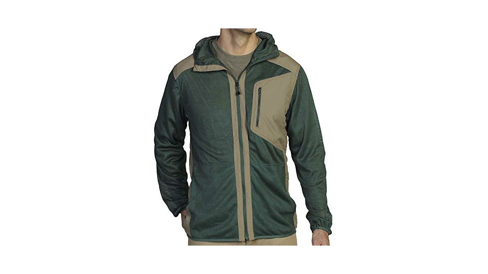 ExOfficio BugsAway Sandfly Jacket - Men's-Petrol/Walnut-Small