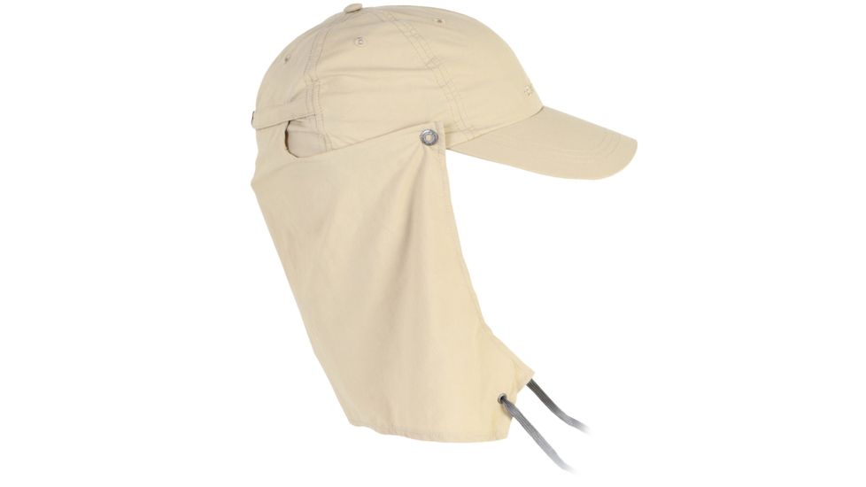 ExOfficio BugsAway Sol Cool Cape Hat-Lt Khaki-L/XL