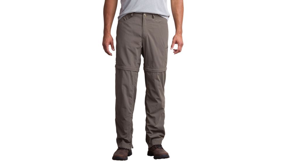 ExOfficio Bugsaway Sol Cool Convertible Ampario Pant - Men's-Cigar-30 Waist-Short Inseam