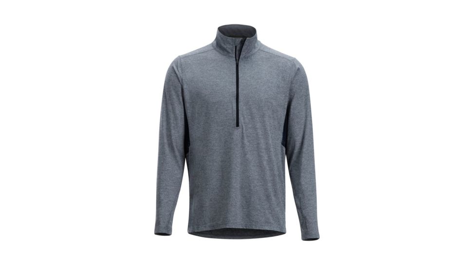 Demo, ExOfficio BugsAway Sol Cool Zip Neck Long Sleeve, Navy, M, 11113126-5600-M