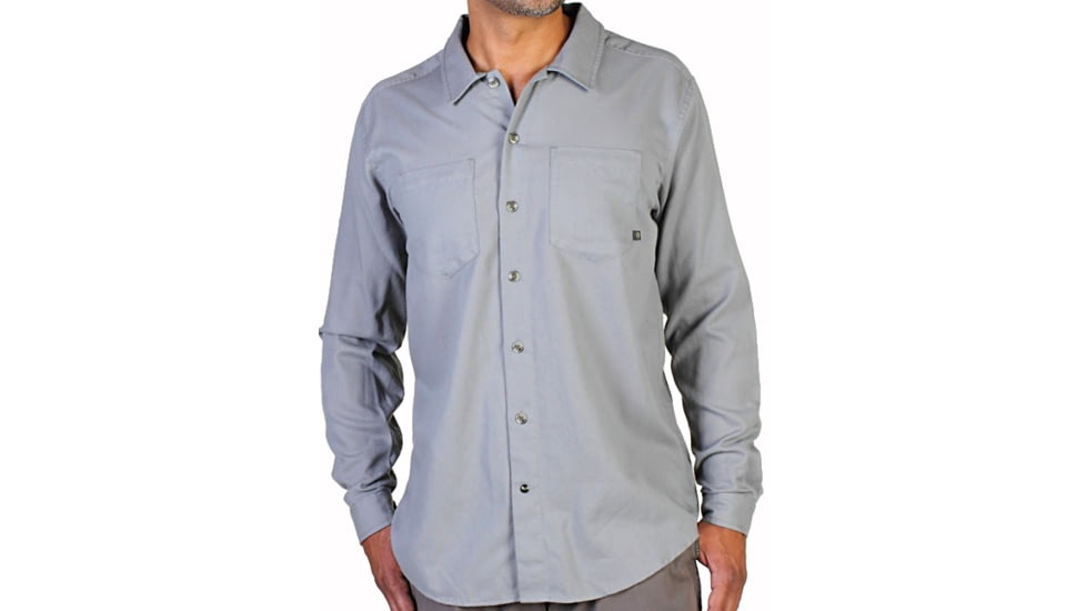 ExOfficio Bugsaway Talisman Longsleeve Shirt-Cement-Medium