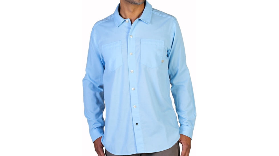 ExOfficio Bugsaway Talisman Longsleeve Shirt-Lt Lapis-Medium