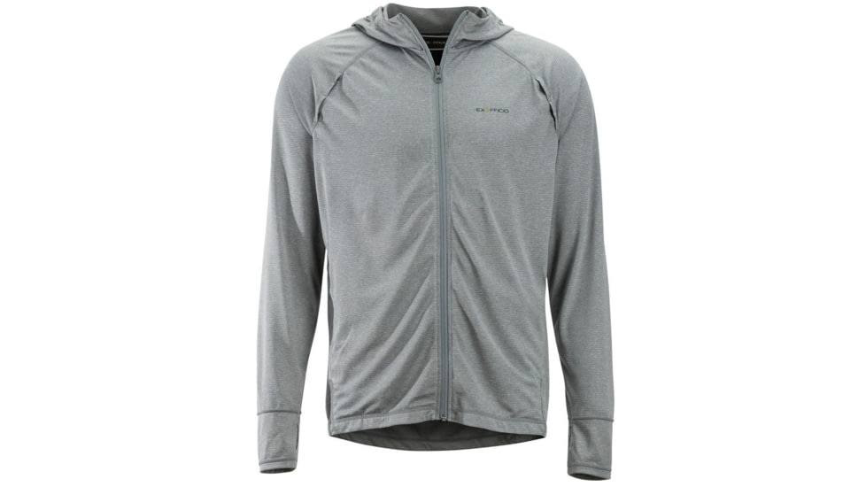 ExOfficio Bugsaway Tarka Full Zip Hoody - Mens, Grey Storm, Medium, 1111-3346-9609-M
