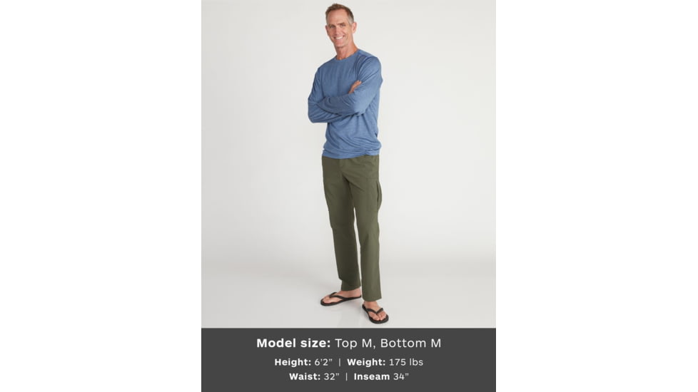 ExOfficio BugsAway Tarka Long Sleeve - Mens, Admiral Blue, Small, 1111-2857-5017-S