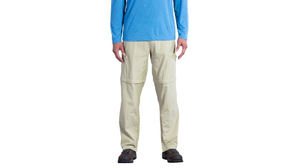 ExOfficio BugsAway Ziwa Convertible Pants - Men's-Light Khaki-Short Inseam-36 Waist