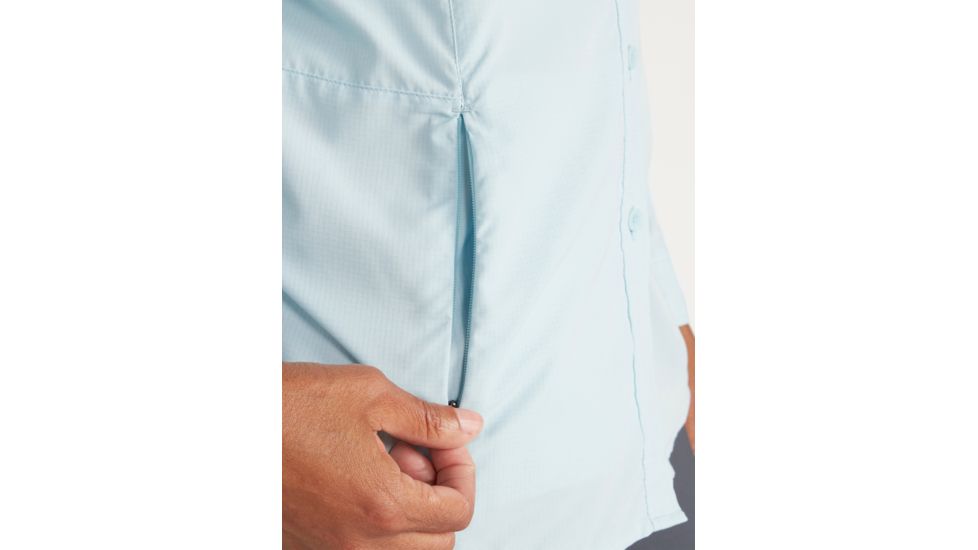 ExOfficio Demo, BA Brisa Long Sleeve Shirt - Women's, Corydalis Blue, Medium, 2101-3152-CRDALSBL-M-DM