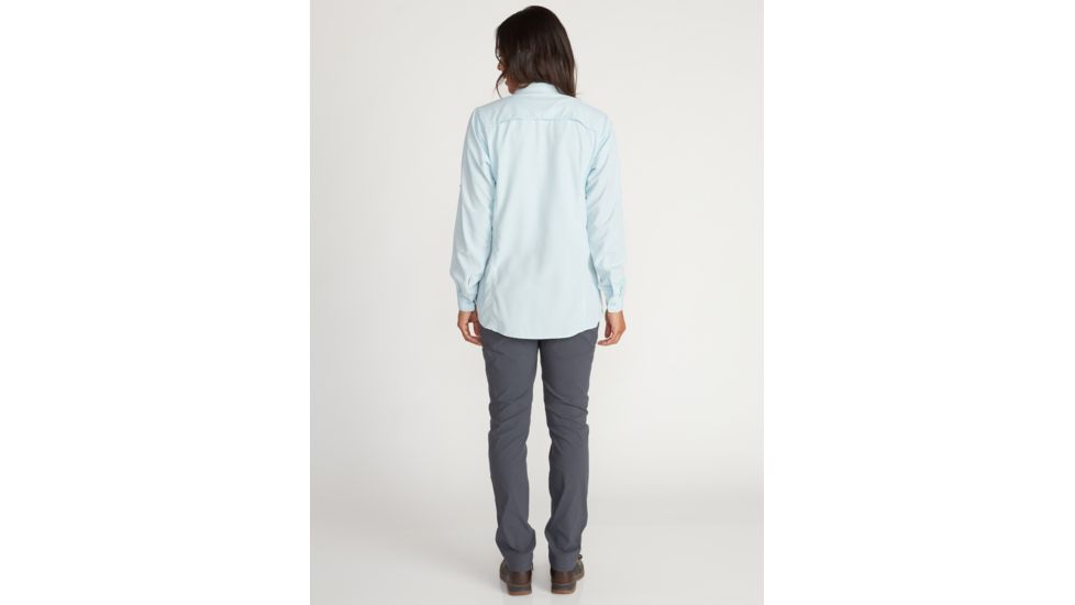 ExOfficio Demo, BA Brisa Long Sleeve Shirt - Women's, Corydalis Blue, Medium, 2101-3152-CRDALSBL-M-DM