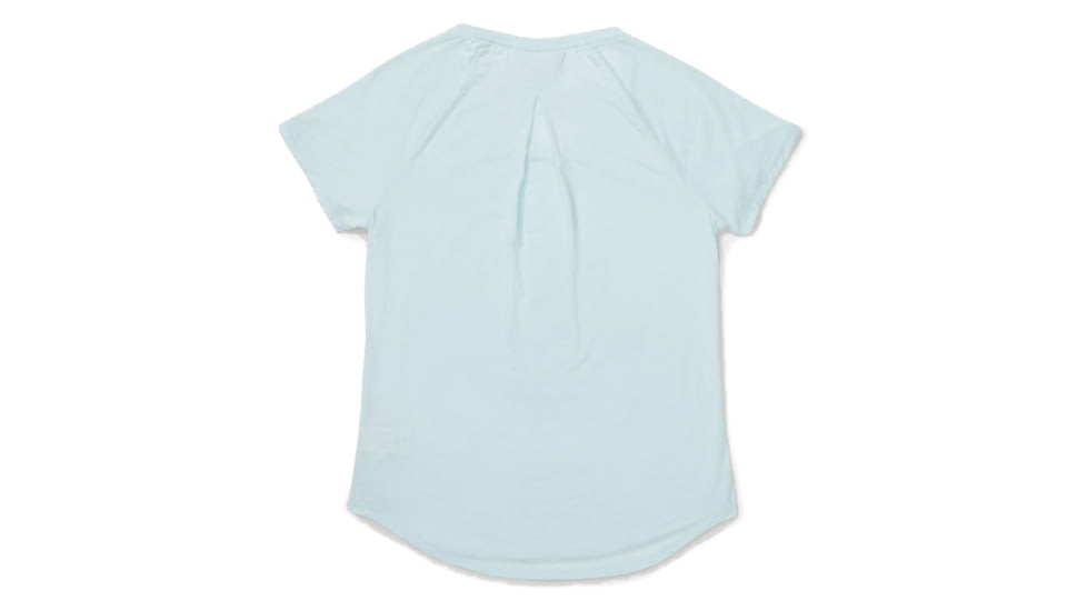 ExOfficio Demo, BA Caddis Short Sleeve Shirt - Womens, Corydalis Blue Heather, Medium, 2111-3370-CRDALSBLHTHR-M-DM