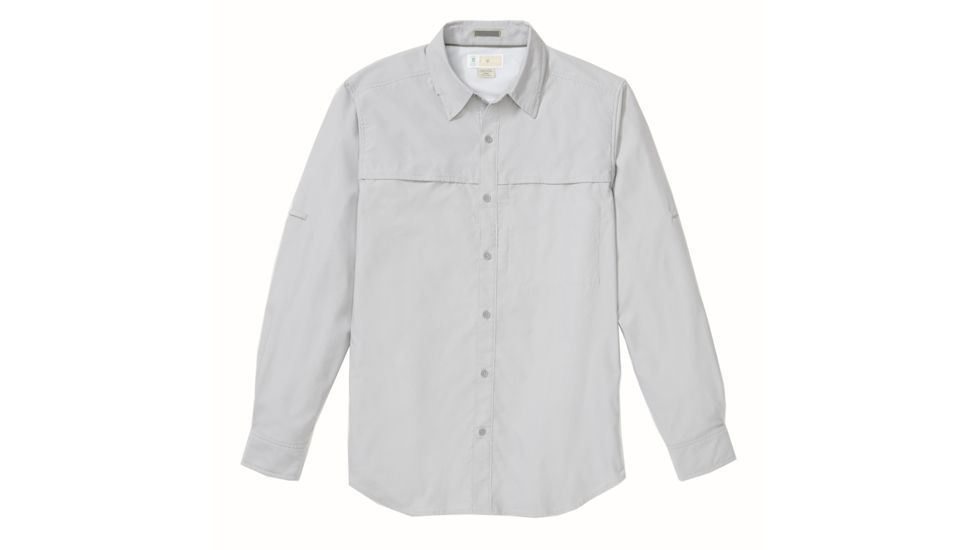 ExOfficio Demo, BA Gallatin Long Sleeve - Men's, Grey Storm, Medium, 1101-3316-GRSTRM-M-DM