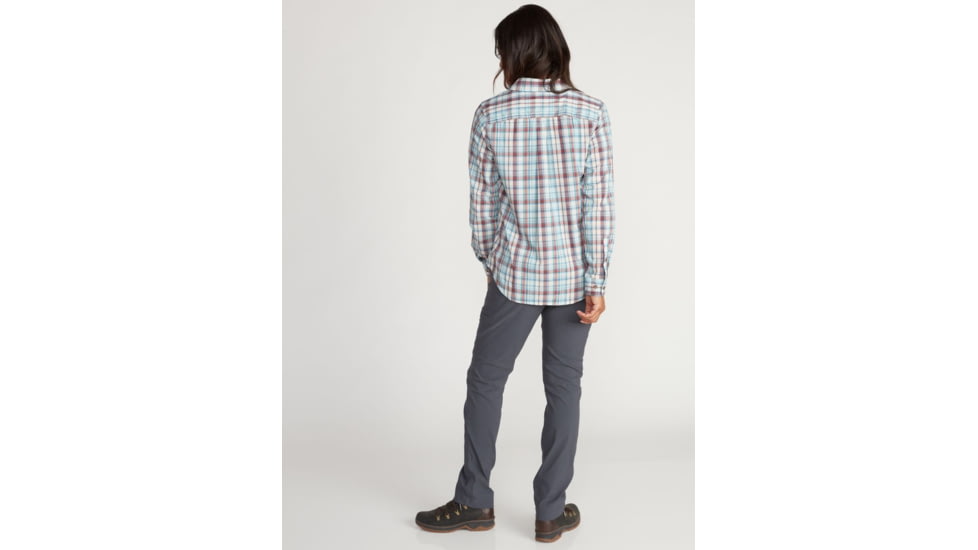 ExOfficio Demo, BA Palotina Long Sleeve Shirt - Womens, Corydalis Blue, Medium, 2101-3368-CRDALSBL-M-DM